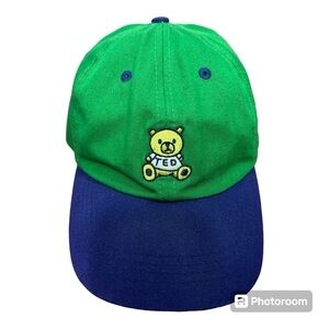 Teddy Fresh Ted Hat Green & Purple Adjustable